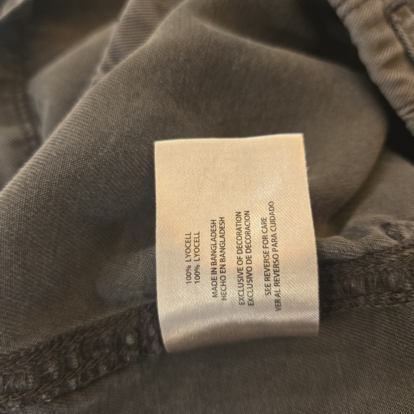 Gap Womens Drawstring Utility Shorts Gray Size Large - Picture 7 of 8